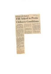 ["Officials at Chilocco Indian School in Oklahoma are being replaced pending an FBI investigation into conditions at the school. Senator Henry Bellmon expresses confidence that improvements will be made. Students rally in defense of the school, denying allegations of mistreatment and demanding the Bureau of Indian Affairs stop slandering Chilocco. The Bureau is accused of prioritizing profits over quality education. Students vow to fight to save the school."]