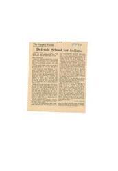 ["The writer defends Indian schools from recent criticisms, sharing their positive experiences at Pawnee Indian School and Riverside Indian School. They highlight the opportunities for cultural expression, leadership development, and the development of good habits and self-sufficiency at these schools. The writer credits their education and confidence in pursuing college to their experiences at these Indian boarding schools."]