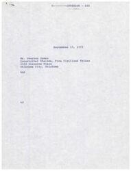 ["The document is a confirmation of the commitment of the Bureau of Indian Affairs to consult with elected tribal chairmen in Oklahoma before implementing any new policies. The message expresses gratitude for the support received at a conference in Oregon and reaffirms the commitment to work with tribal leaders. The message is signed by Louis R. Bruce, Commissioner of Indian Affairs."]