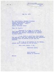 ["Page Belcher, a Member of Congress, wrote to various government agencies on behalf of Mr. Loyd Sparks, the Project Director of Indian Neighborhood Centers in Tulsa, Oklahoma. The agencies provided information on funding and programs available for urban Indian children in the area, such as Title I of the Elementary and Secondary Education Act and the National School Lunch Act. The Bureau of Indian Affairs and the Department of Education responded with details on programs and resources that could benefit Indian students. Overall, the letters aimed to provide support and assistance to the Indian Neighborhood Centers in Tulsa."]