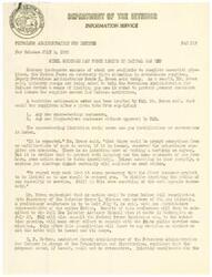 ["The Deputy Petroleum Administrator has stated that due to a steel shortage, the nation is facing a tight situation in natural gas supplies. To address this issue, a nationwide order may be issued to limit new space-heating customers and new large-volume customers unless approved by the Petroleum Administration for Defense. Exemptions and modifications will be made based on gas supply availability, and consultations will be held with industry representatives before any decision is made. The proposed order would not be retroactive and would not apply to manufactured gas service. The goal is to protect current customers and defense activities while addressing the inadequate transportation of natural gas. Ultimately, the hope is that sufficient steel will become available to resolve the issue."]