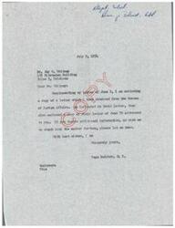 ["Mr. Belcher is forwarding correspondence between the Bureau of Indian Affairs and Mr. Whitney regarding Mr. Whitney's proposals to represent certain Indians in tax refund claims. The Bureau of Indian Affairs has declined to enter into a contract with Mr. Whitney and will only consider contracts under specific conditions. Mr. Whitney's proposed contracts with certain Indians have not been approved or disapproved, and he is advised to direct further communications to the Acting Area Director of the Bureau of Indian Affairs."]