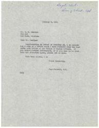 ["Mr. M. B. Swallow from Red Rock, Oklahoma, wrote to Rep. Page Belcher expressing his desire to purchase two 40-acre tracts of Indian land. The document was forwarded to the Anadarko Area Office of the Office of Indian Affairs for investigation. The investigation revealed that the lands were restricted and not available for public sale until the lease expired. The Area Director informed Rep. Belcher about the restrictions and the process for applying for the sale of the lands. Swallow was informed about the situation and was promised further updates."]