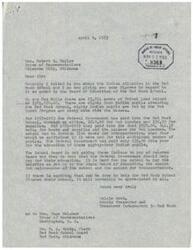 ["The document addresses the Indian situation at the Red Rock School, discussing the number of Indian pupils, federal government funding for hot lunches and supplies, transportation costs, and the financial difficulties faced by the school. The School Board is requesting assistance from the federal government to help finance the education of the Indian students."]