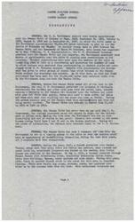 ["The Pawnee Business Council and Nasharo Council passed a resolution outlining the historical injustices and hardships faced by the Pawnee Tribe, including loss of land, destruction of resources, lack of government support, and mistreatment in education. They express a desire for relief from poverty caused by natural disasters and call for special consideration and support from the government. They also emphasize their loyalty to the U.S. government and their willingness to work towards meeting expectations in the future."]
