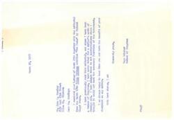 ["The document is a letter from John D. Bradley to Page Belcher, a Member of Congress, discussing the issue of foreign aid and the political implications of spending taxpayer money on military aid for other countries. Bradley expresses his concerns about this issue and urges Belcher to take action to curtail or stop it. The document also includes an editorial by Richard Lloyd Jones from the Tulsa Tribune, which discusses the tax burden imposed on Americans for defense, the lack of mutual security in foreign aid agreements, and the wasteful spending of taxpayer money on military aid for political reasons."]