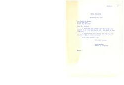 ["The document is a response from Congressman Page Belcher to Mr. Chas. A. Bredin, thanking him for sharing his views on certain matters. The document also references a suggestion made by Mr. Bredin regarding property deeds and race restrictions."]
