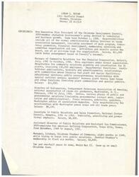 ["Lyman L. Bryan is currently the Executive Vice President of the Oklahoma Development Council, overseeing all administrative duties and activities for the organization. Prior to this role, he has held various positions in community relations, public relations, and sales promotion for companies such as Chrysler Corporation and the Independent Petroleum Association of America. He has a background in journalism and has written for various publications. He has received awards and honors for his work in public relations and community service. Bryan is a member of various professional organizations and has served in leadership roles in several of them. He is married with three children and is 32 years old. He has overcome the loss of the use of his left arm while in the Army and does not require a job that involves driving. References are available upon request."]