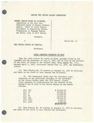 ["The Indian Claims Commission ordered amendments to the findings of fact in a case between the Pawnee Indian Tribe of Oklahoma and the United States of America. The amendments included specifying the sums disbursed to the tribe under the 1833 Treaty, determining the total consideration for the cession of certain areas, and acknowledging the inadequacy of the amount paid for the lands. The amendments also addressed annuity payments and continued obligations of the United States."]