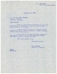 ["Mr. and Mrs. Dan Mahoney expressed concern about conditions at the St. Labre Indian Mission School in Montana to Member of Congress Page Belcher. The Bureau of Indian Affairs provided information on the Northern Cheyenne Reservation, where the school is located, detailing programs for education, health, vocational training, and welfare assistance. The reservation faces economic challenges due to underdevelopment, leading to poverty and unemployment. Efforts are being made to address these issues through vocational training, tribal enterprises, and welfare programs."]