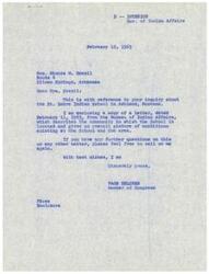 ["The document from the Bureau of Indian Affairs provides information about the St. Labre Indian School in Ashland, Montana, and the conditions on the Northern Cheyenne Reservation. It discusses the programs and assistance provided to the community, including education, vocational training, healthcare, and welfare programs. There is a focus on addressing the issue of poverty and unemployment through vocational training, tribal enterprise, and efforts to attract private industry to the reservation. The document also mentions the distribution of surplus food commodities to help meet the needs of the community."]