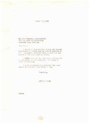 ["The letter is addressing a complaint about a WPA employee's attitude towards a custodial employee in Okemah. The sender has attached the custodial employee's response and is asking the recipient to investigate the matter and return the letter."]