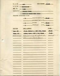 ["The document provides details about a reconstruction project in Okfuskee County to rebuild Noble School. It includes the personnel authorized to work on the project, their positions, names, addresses, and salaries. The project started on February 1, 1938, and the superintendent, assistant superintendent, foreman, and timekeeper are listed with their respective salary amounts."]