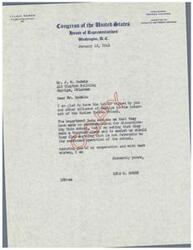 ["The document consists of a series of letters regarding the Euchee Indian School in Sapulpa, Oklahoma. The first letter is from Lyle H. Boren, a congressman, responding to concerns about the potential closure of the school and promising to investigate further. The second letter is from a lawyer in support of keeping the school open, citing its importance in providing education and support to boys from broken homes. The third letter is from the Pierre Chamber of Commerce in South Dakota, seeking support from Boren to keep the Pierre Indian School open. Finally, there is a telegram congratulating Boren on his efforts and requesting more information on the M68 issue."]