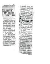 ["The Oklahoma Indian bill aims to authorize the purchase of land for needy Indians and provide them with rehabilitation loans. An appropriation of $2 million would go into general Indian funds, and plans are in place for more funds for education among Oklahoma Indians. Commissioner Collier plans to visit Oklahoma to investigate the state's tribes. There are delays in passing the Oklahoma Indian welfare act, and progress on projects for Indian hospitals and buildings is hindered by funding issues. Collier believes that the act, if passed, will help the Indians become self-sustaining."]
