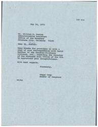 ["The Choctaw-Chickasaw Alliance passed a resolution opposing the appointment of Thomas J. Ellison as Area Director at the Muskogee Area Office of the Bureau of Indian Affairs. They believe Ellison does not support their efforts to protect tribal land and water rights. They recommend appointing someone from outside the Muskogee Area Office to the position. The resolution was sent to Governor David Hall and other officials for consideration."]