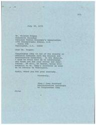 ["The National Tribal Chairmen's Association sent a resolution to Congressman Camp regarding the realignment of the Bureau of Indian Affairs and other Indian policies. The resolution highlighted the need for immediate action and direct communication between tribal leaders and the Secretary of the Interior. The association also recommended candidates for the position of Commissioner of Indian Affairs. Congressman Camp's office acknowledged and thanked the association for their letter and resolution, promising to bring it to his attention upon his return to Washington."]
