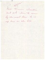 ["The document is from a teacher at Chilocco Indian School expressing concerns about wastage of government funds and unauthorized use of government resources by employees. The teacher requests an investigation into the school's expenditure of funds and the actions of the superintendent. The teacher believes that proper oversight is needed to improve the situation at the school."]