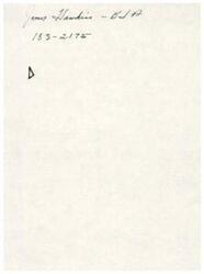 ["The document provides the name and identification number of an individual named Jennes Hawkins, who is associated with the Bureau of Indian Affairs (BIA)."]