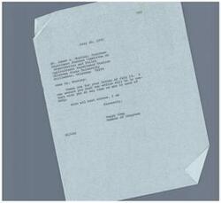 ["The document  is a letter from Mr. James A. Whatley, Chairman of the Experiment Station Committee on Organization and Policy at Oklahoma State University, to Congressman John N. 'Happy' Camp, thanking him for his support in restoring federal research funds for agricultural experiment stations. Whatley assures Camp that his office will be available to provide help when needed."]