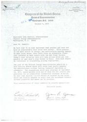 ["The document is addressed to the Administrator of the Federal Energy Administration regarding concerns about the pricing of propane gas for the upcoming winter. The document emphasizes the importance of fair pricing that does not create financial hardships for consumers, especially those with low incomes. The proposed regulations are criticized for containing provisions that could lead to increased prices. The document requests the deletion of a specific section in the rules to achieve a better balance between producers and users."]