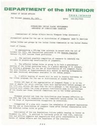 ["The Department of the Interior's Bureau of Indian Affairs announced a streamlined system for the use or distribution of judgments made to American Indian tribes and groups. The new regulations include a 180-day time schedule for identifying beneficiaries of judgments, holding meetings to develop proposals for the use of funds, and submitting final distribution plans to Congress and tribal governing bodies. The distribution plan becomes effective unless disapproved by Congress, in which case further consultation with the affected tribe or group is required. The regulations were published following a public hearing in Denver and consideration of oral and written comments. Title 25."]
