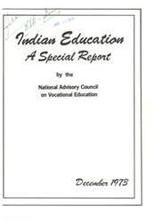 ["The National Advisory Council on Vocational Education submitted a Special Report on Indian Education in December 1973, addressing the unique needs and problems faced by American Indians in the education system. The report highlighted the disparities in educational opportunities and outcomes for American Indians, including high dropout rates, low levels of education, and chronic unemployment. It also discussed the historical context of Indian education and the need for a more sensible and consistent policy moving forward. The report emphasized the importance of vocational education and job training for the American Indian population."]