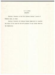 ["H.R. 10702 is a bill introduced in the House of Representatives in 1971 that donates 5 acres of Federal land to the Fort Belknap Indians in trust. The bill also directs the Indian Claims Commission to consider the value of the land for set-off purposes in any claims award by the Commission."]