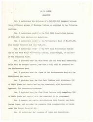 ["H.R. 10846 authorizes the division of a $15,700,000 judgment among three groups of Shoshone Indians. It specifies the amounts to be credited to each group, how funds will be distributed, and exempts per capita distributions from federal and state income taxes. The bill also outlines the process for updating membership rolls and authorizes the issuance of rules and regulations. An amendment removed a provision that stated per capita payments would not be considered income for the Social Security Act."]