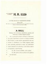 ["This bill introduced in the 92nd Congress relates to the construction, rehabilitation, operation, and maintenance of Indian irrigation projects. It specifies that funds for these projects must be specifically authorized by statute and outlines requirements for authorization requests, economic feasibility, cost allocation, and operation and maintenance costs. It also sets limits on appropriations for operation and maintenance, requires charges against the land, and mandates recommendations for non-reimbursable costs to be submitted to Congress."]