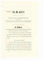 ["The Indian Financing Act of 1973 aims to provide capital to develop and utilize Indian resources, improve the standard of living for Native Americans, and promote economic development. The Act allows for direct loans and loan guarantees for individuals and organizations that cannot obtain financing from other sources. Loans must be repaid, and tribes are encouraged to use their own funds before seeking assistance."]