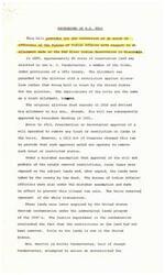 ["H.R. 8824 corrects an error made by officials of the Bureau of Indian Affairs regarding an allotment made on the Bad River Indian Reservation in Wisconsin in 1895. The allotment was mistakenly taxed and taken by the county, leading to the lands being acquired by the United States. The bill transfers the land back to Mrs. Harriet La Pointe Vanderventer or her heirs without consideration and under the same conditions as the original allotment."]