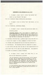 ["The document outlines proposed amendments to H.R. 8029, an omnibus judgment bill related to the distribution of funds appropriated for certain Indian tribes. The amendments aim to clarify technical details, provide extensions for complex judgments, ensure fair treatment of off-reservation members, and streamline the distribution process. The bill directs the Secretary of the Interior to prepare a distribution plan within a specified timeframe, consult with affected tribes, and consider minority opinions. It also outlines requirements for tribal laws and the allocation of funds for tribal needs. The amendments seek to address concerns and improve the efficiency and fairness of the distribution process."]