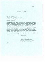 ["A man writes to his congressman to express his outrage at the destruction of the Bureau of Indian Affairs building and to demand answers about who is responsible and what will be done to prevent similar incidents in the future."]