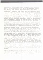 ["Mrs. Genevieve Hooper, representing the Yakima Tribal Council, expresses concern at a press conference about the lack of respect and confidence in the Bureau of Indian Affairs (BIA) and the Administration's handling of Indian affairs. She criticizes the BIA for listening to self-styled Indian leaders instead of elected reservation leaders, and expresses fear that the demands of the caravan \"Trail of Broken Treaties\" will lead to a shift in priorities away from reservations. She questions the actions of Commissioner Bruce and suggests that the BIA is being destroyed by its involvement with non-reservation Indians. Hooper calls for a focus on improving conditions on reservations and involving elected reservation leaders in decision-making."]