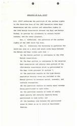 ["H.R. 10337 authorizes the partition of surface and subsurface rights between the Hopi and Navajo tribes, provides for allotments to certain Paiute Indians, and outlines various provisions for the management and division of land, resources, and financial compensation between the tribes. The Act also addresses the removal of tribes from each other's areas, legal actions that can be taken by the tribes, protection of religious shrines, and procedures for legal disputes."]
