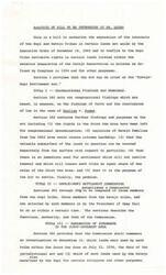 ["Mr. Lujan's bill, titled the \"Navajo-Hopi Settlement Act,\" aims to authorize the separation of interests of the Hopi and Navajo Tribes in certain lands set aside in 1882. The bill establishes a Navajo-Hopi Settlement Commission to determine land usage and appraise interests. It also includes provisions for compensating the tribes for any unequal division of land value, with a loan of $18,000,000 to the Navajo tribe. Additionally, the bill provides for the segregation of Hopi interests within the Navajo Reservation and authorizes appropriations for the loan and commission."]