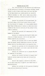 ["H.R. 7679 establishes a Navajo-Hopi Board of Arbitration to mediate and arbitrate the conflicting interests of the Navajo and Hopi Indian Tribes in lands within the Joint Use Area. The Board is tasked with facilitating negotiations between the tribes and reaching an agreement within 180 days. If an agreement is not reached, the Board will select the most fair and equitable offer for submission to Congress. The Act also includes provisions for land allotments, resettlement, and conservation efforts, with appropriations not to exceed $16,000,000."]