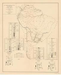 ["The Pan American Highway System map focuses on the South American section, illustrating actual and projected routes from the Pan American Highway Confederation in Washington D.C. It includes condition charts, mileage by routes and countries, and road types for key highways such as the Pan American Highway, Simon Bolivar Highway, and Rio de Janeiro - Montevideo - Buenos Aires Highway.  Dimensions: 19 x 23"]