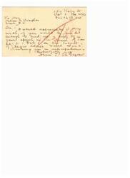 ["The document is a letter written by De Gazon to Areen G. Wangles in Washington D.C., requesting the gift of air and expressing appreciation for a speech. De Gazon also mentions a subject related to war and expresses anticipation for a response."]