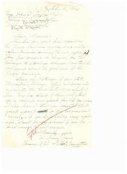 ["The document is a letter from W. Brining Joses to Representative Helen G. Douglas, thanking her for acknowledging the contributions of African American service members in winning the war. Joses praises the few congress members, including Douglas, who speak up for African Americans in Congress. He also requests a copy of Douglas' speech for his records. The document also includes some technical details and a signature from Joses."]