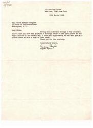 ["Eugene Boykin is requesting a copy of a study on the role of African American soldiers in World War II from Hon. Helen Gahagan Douglas."]