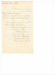 ["Helen Bazel is requesting a copy of the Soldier History book for her daughter, as well as a copy for Mrs. Simpson. She provides her address and signs the letter with thanks."]