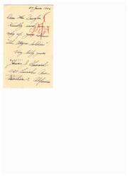 ["The document is a letter dated June 1946 from Jenus J Howard to Mrs. Douglas, providing a copy of a \"Negro\" Soldier address and signed very truly yours. The document includes the sender's address in California."]