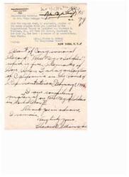 ["A request was made to have a reprint of \"THE \"Negro\" SOLDIER\" from the Congressional Record sent to Mr. Clarence E. Williams, Sr. in New York by Mrs. Phoebe N. Nelson on behalf of Congressman Powell. Clarence E. Williams, Sr. also requested a copy of the Congressional Record with remarks about the \"Negro\" soldier from Hon. Helen of California."]