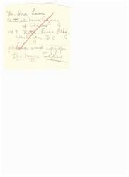 ["M. Ira Lee of Central News in China Press is requesting a copy of \"The Negro Soldier\" for his office in Washington, D.C."]