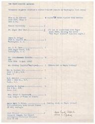 ["Requests for copies of \"The Negro Soldier\" material were received following a story in the Washington Post. The requests were for use in connection with Negro History Week, including showings of the movie \"The Negro Soldier.\" Requests came from various individuals and organizations in Washington, D.C. and the War Department."]