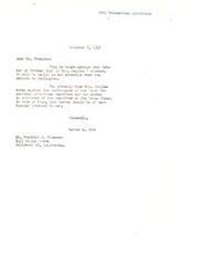 ["The document acknowledges Miss Cole's letter to Congressman Thomas regarding the House Un-American Activities Committee. It mentions that Mrs. Douglas voted against the continuance of the committee and has spoken against it on the floor of the House. The document from the International Association of Machinists, Local Lodge 720-C expresses concerns about the \"Hollywood Red Investigation\" and suggests that cases of treasonable activities be tried in court instead of through the committee."]
