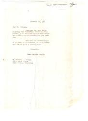 ["The document explains different symbols used for class of service in telegrams and cables. The sender requests Helen Gahagan Douglas to phone Speaker Martin to withhold action on contempt citations of Hollywood witnesses until a special session of Congress convenes to prevent the abridgement of constitutional guarantees. The sender is Leonard Hanigan, Chairman of Progressive Citizens of American 64th Assembly District. The company also appreciates suggestions from its patrons concerning its service."]