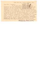["The document is a letter from Mr. Leo Platt, legislative chairman of Lodge 469, expressing opposition to the House Committee on Un-American Activities and advocating for its abolition. The document references a resolution passed by the Franz Boas Lodge No. 469 of the International Workers Order that also opposes the committee's activities. The resolution highlights the importance of upholding the principles of freedom and democracy in America."]